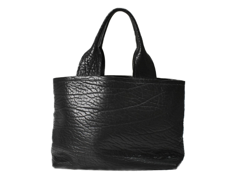 Prada Tessuto Leather Tote black Bag Black